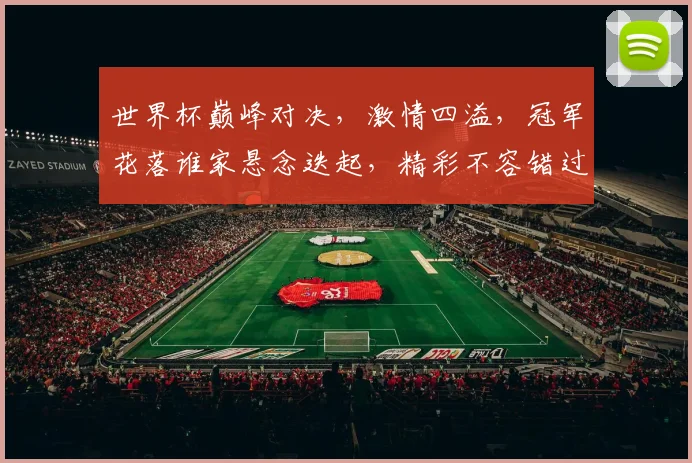 世界杯巅峰对决，激情四溢，冠军花落谁家悬念迭起，精彩不容错过，一触即发