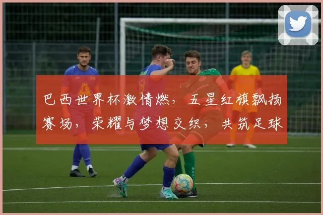巴西世界杯激情燃，五星红旗飘扬赛场，荣耀与梦想交织，共筑足球盛宴